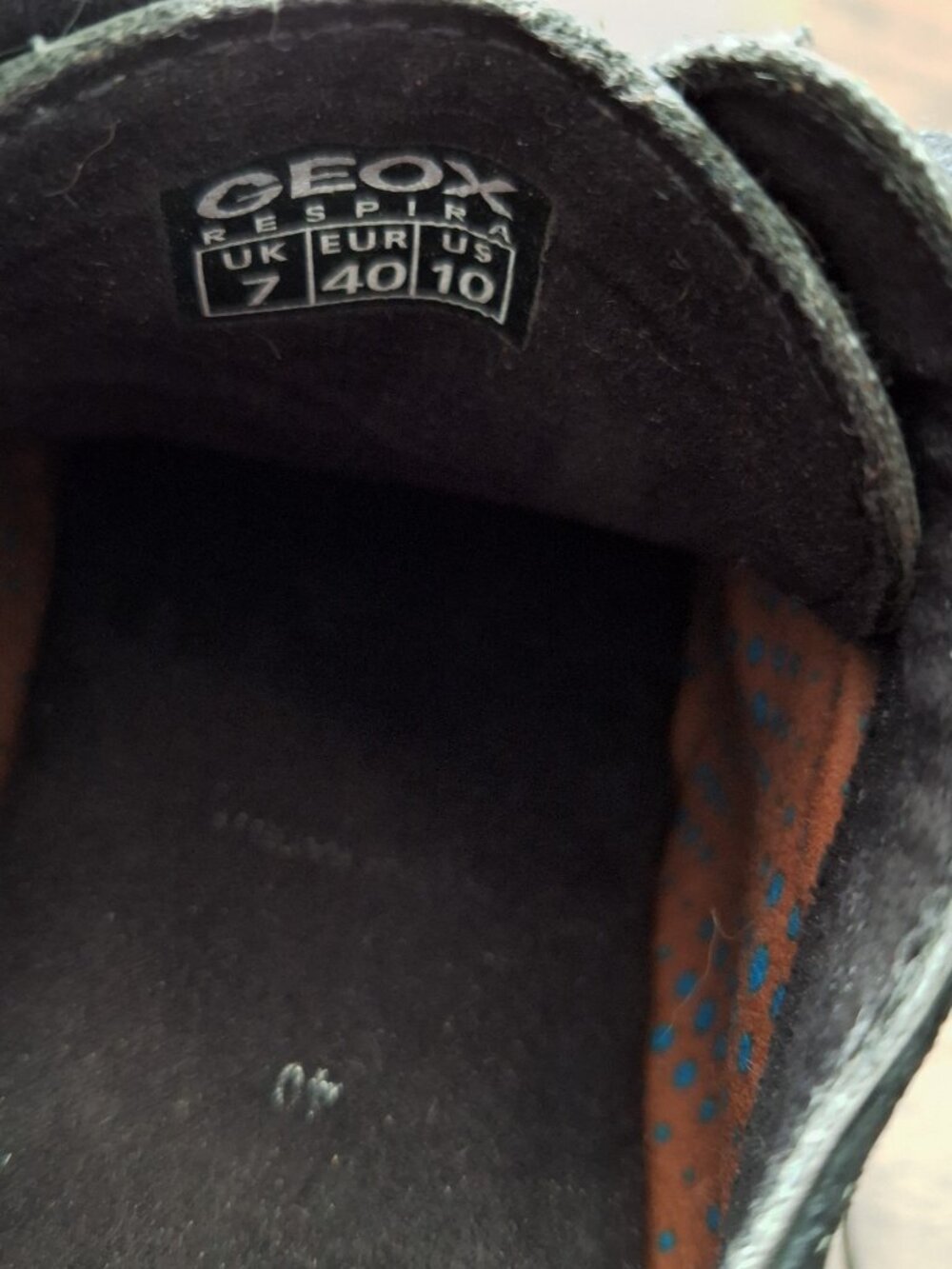 Geox Black Suede Wedge Ankle Boots - Picture 7 of 7